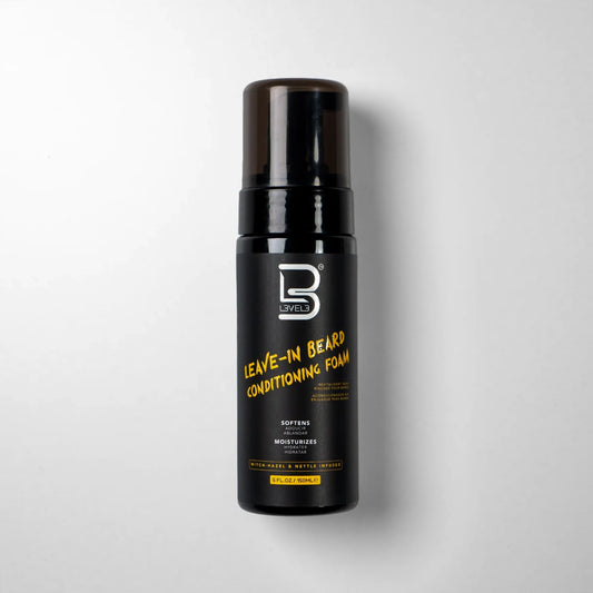 L3VEL3 Leave-In Beard Conditioning Foam