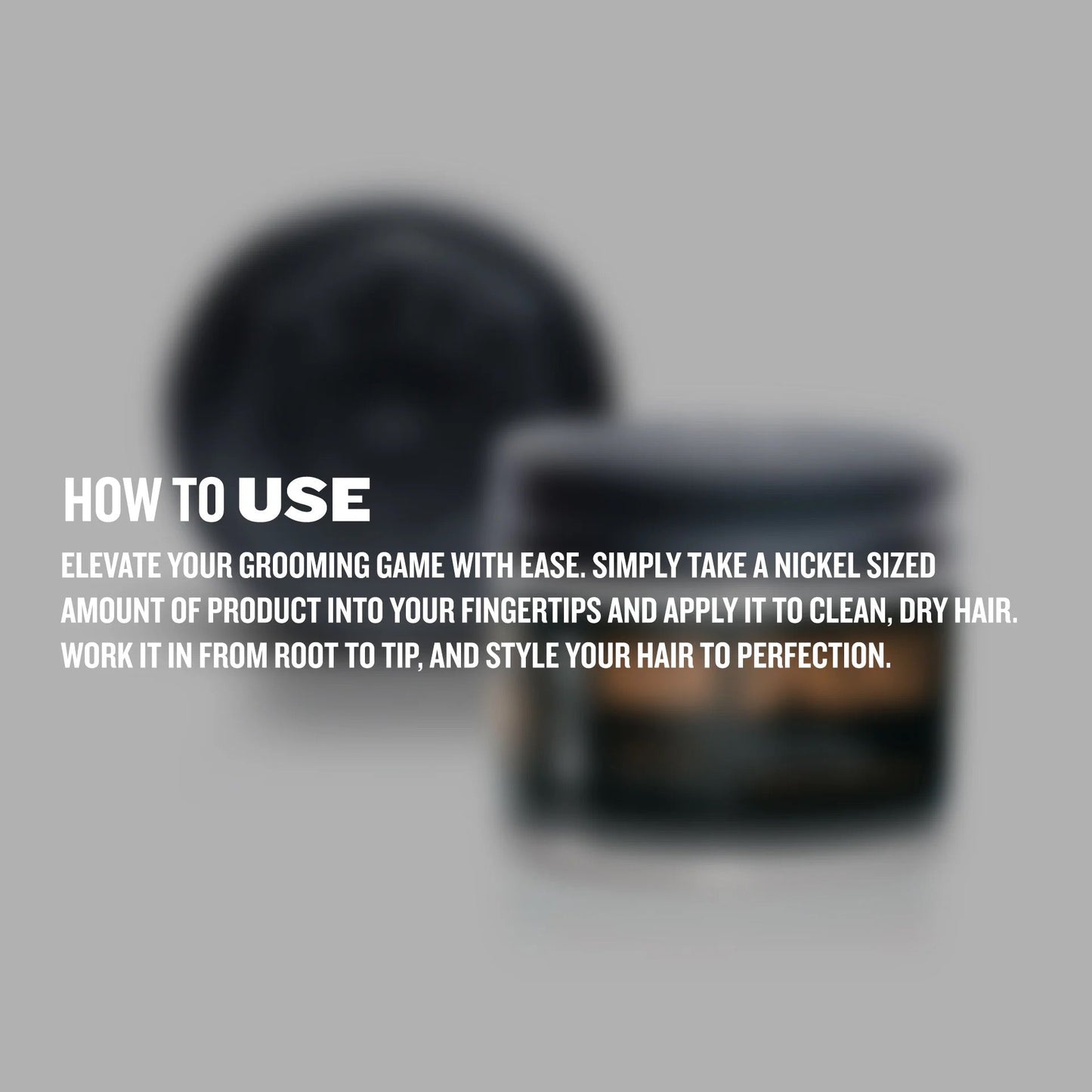GIBS Outlaw Hair Spackle - Strong Hold Styling Clay for Men (4oz)