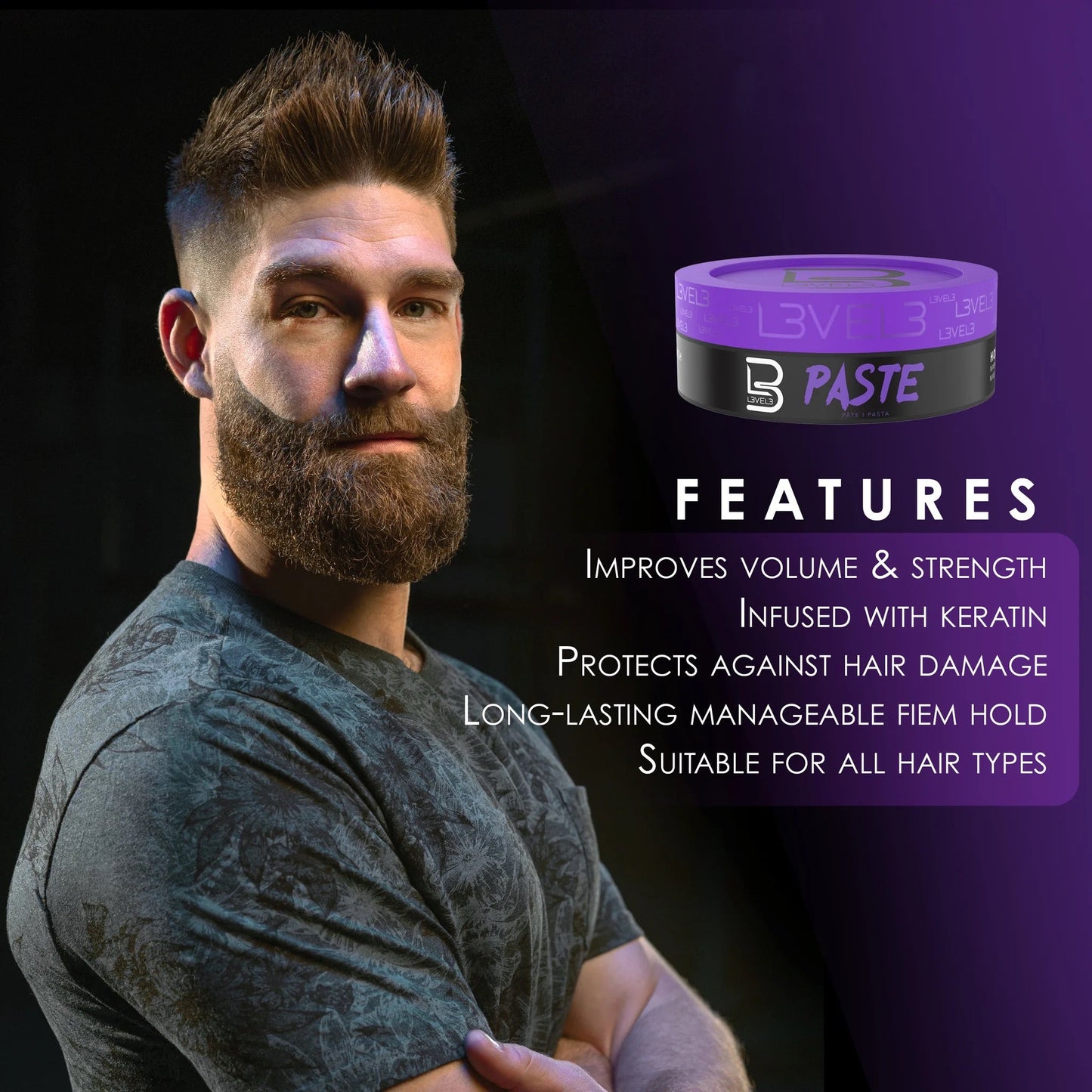 L3VEL3 Paste - Matte Finish