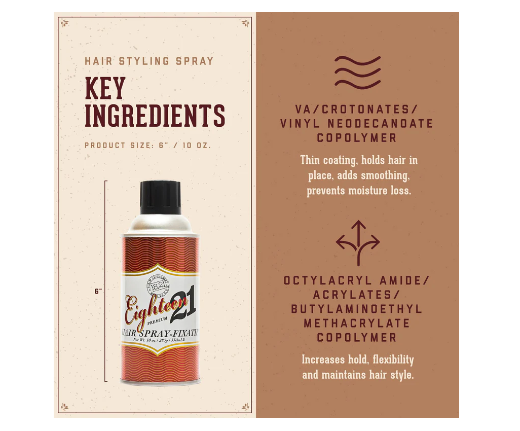 Premium Hair Spray - Sweet Tobacco