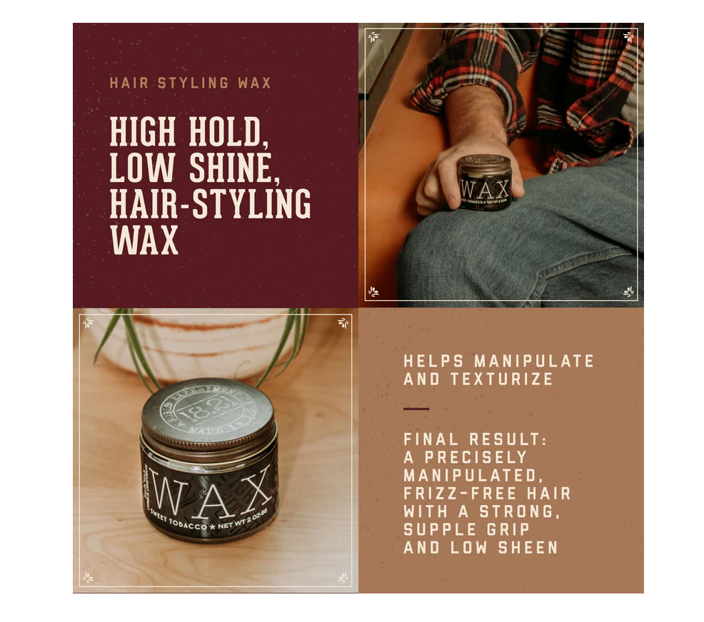 Hair Styling Wax - Sweet Tobacco