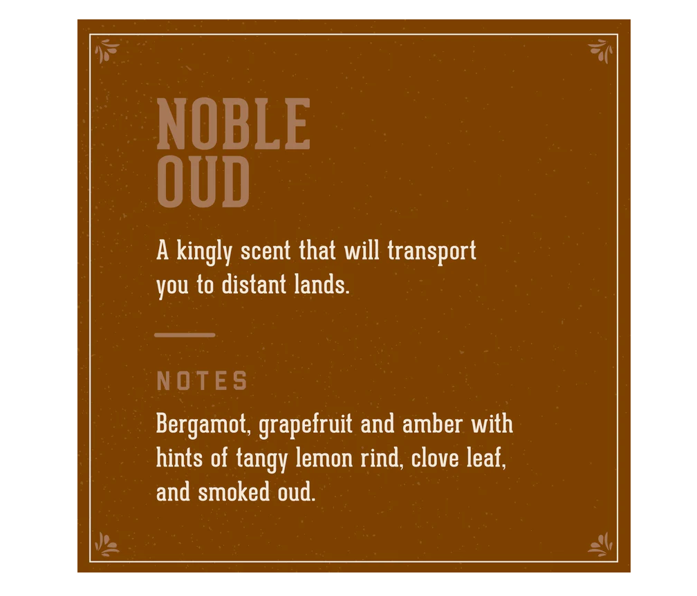 Noble Oud Spirits Cologne