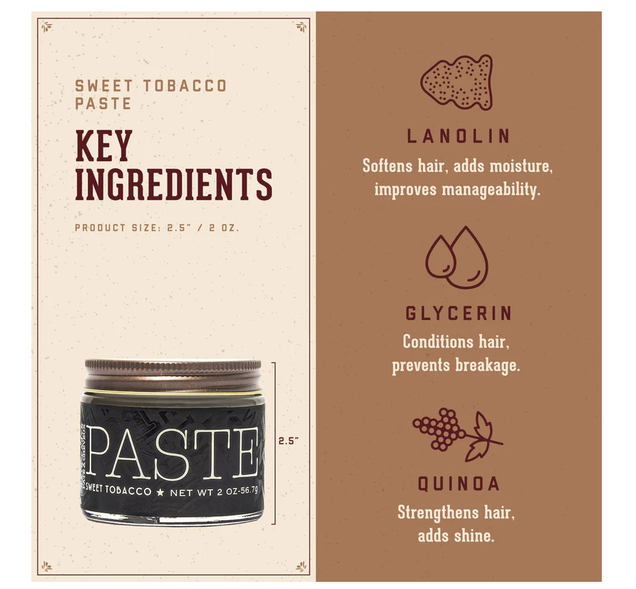 Hair Styling Paste - Sweet Tobacco