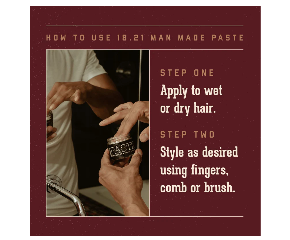 Hair Styling Paste - Sweet Tobacco