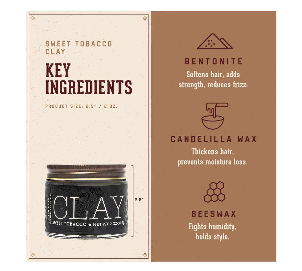Hair Clay - Sweet Tobacco