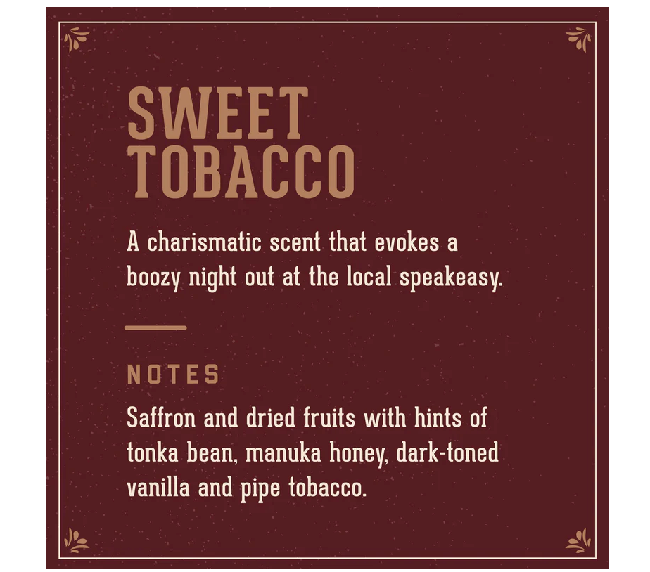 Sweet Tobacco Man Made Wash